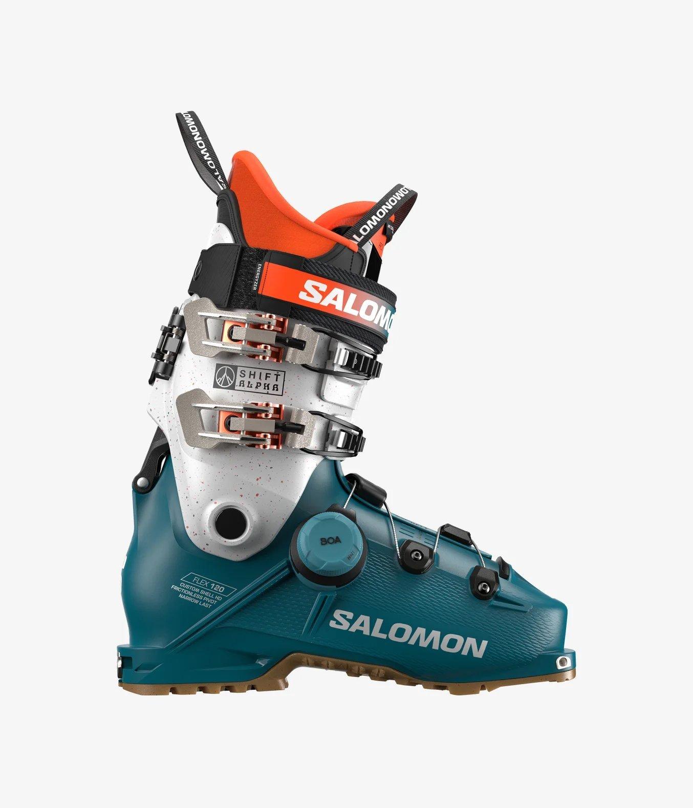 Salomon Shift Alpha Boa 120 Ski Boots - Men's - Ski Boots - Blue - Size 25.5