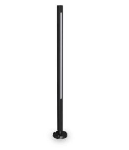 Ideal Lux Lighting Jedi 80cm Led Outdoor Bollard Black, 3000k, Ip65, Non-dim