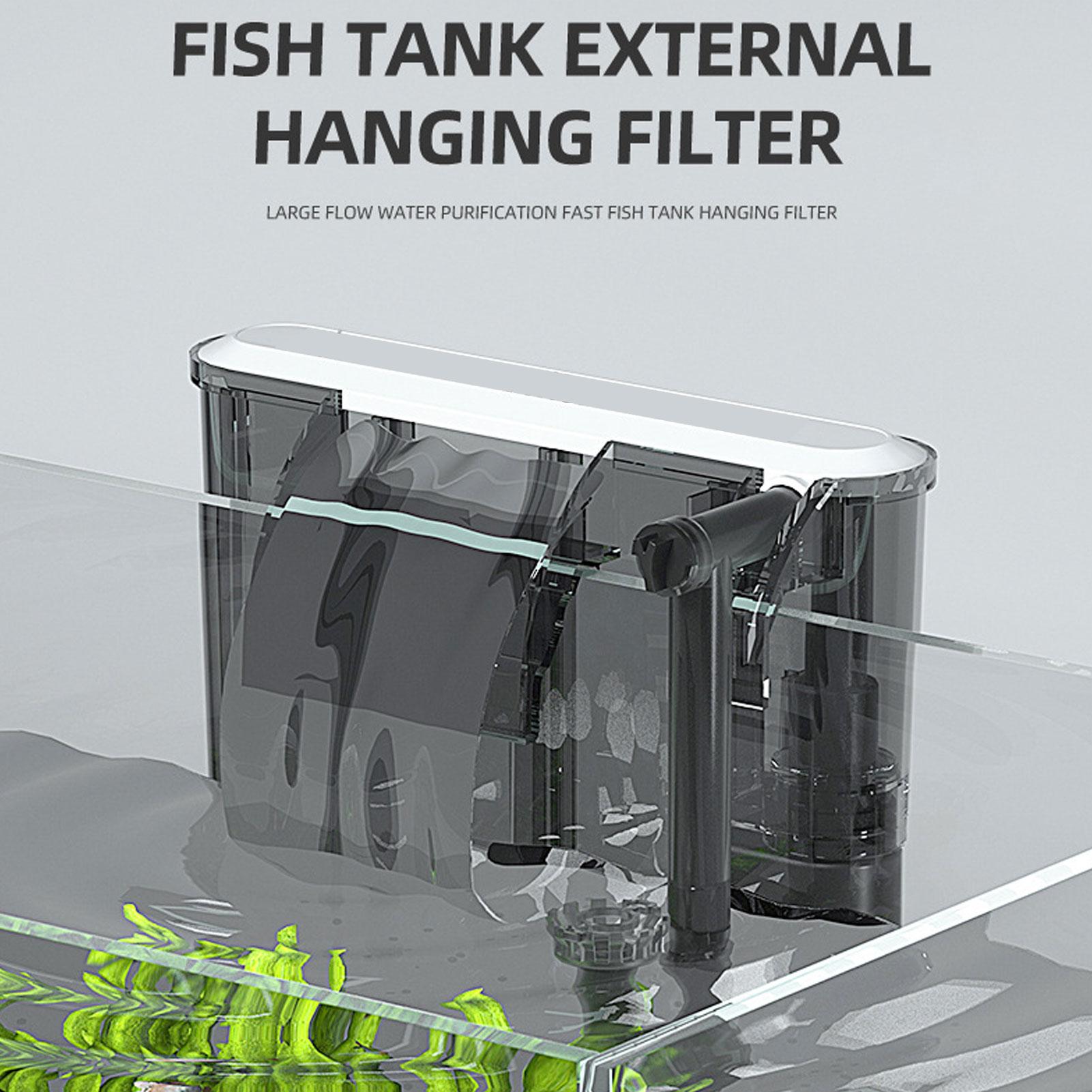 HONOR ELECTRONICS Fish Tank External Hanging Filter Oil Removal Film Waterfall Circulation Oxygenation Quiet Energy