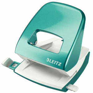Leitz NeXXt WOW Hole Punch 3mm/30 Sheets Ice Blue