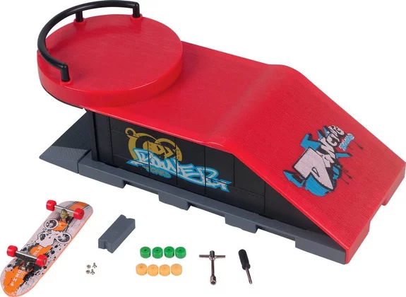 Team City Mon Super Skatepark Avec Modules Et Mini Skateboard