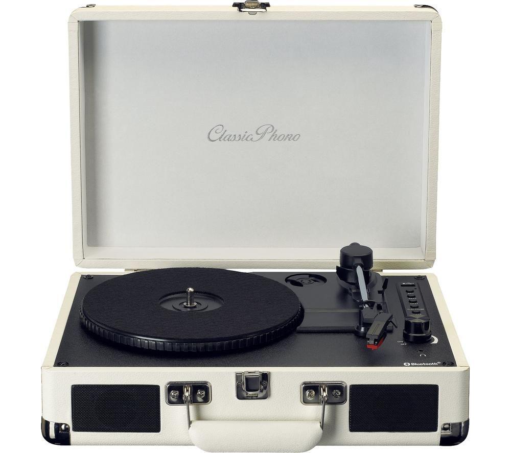 Lenco TT-115CR audio turntable Belt-drive audio turntable Cream