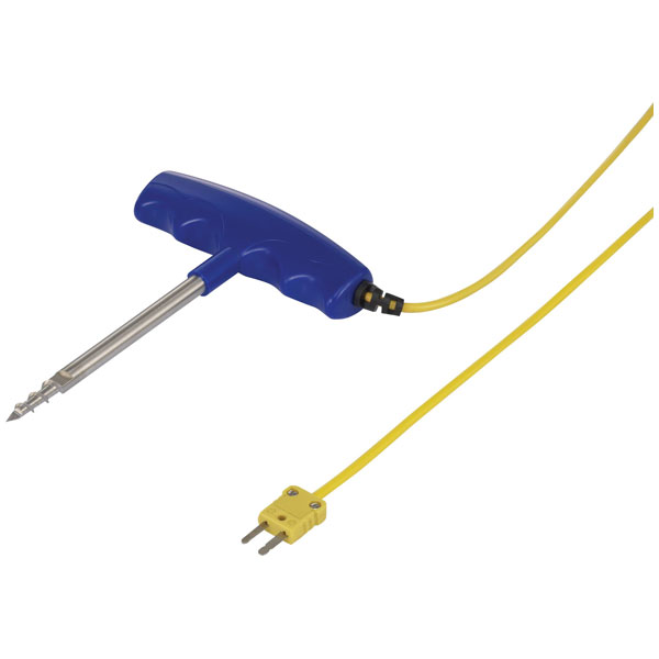 Voltcraft Tp-301 Corkscrew Probe -100 Up To 300 °c Sensor Type K
