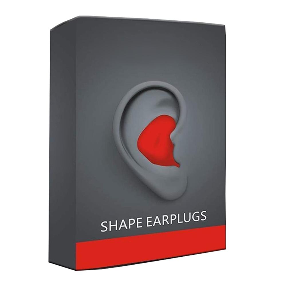Health & Beauty PRODUCT Molded Putty Shaping Earplugs Soundproof Earplugs for Sleeping Noise Reduction Ear Plugs for red