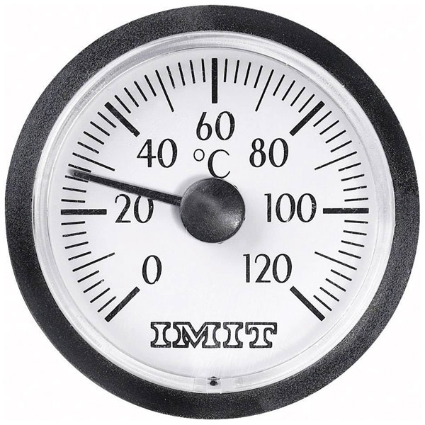 IMIT 100848 Precise Capillary Thermometer 0-120°C for Heating Tech