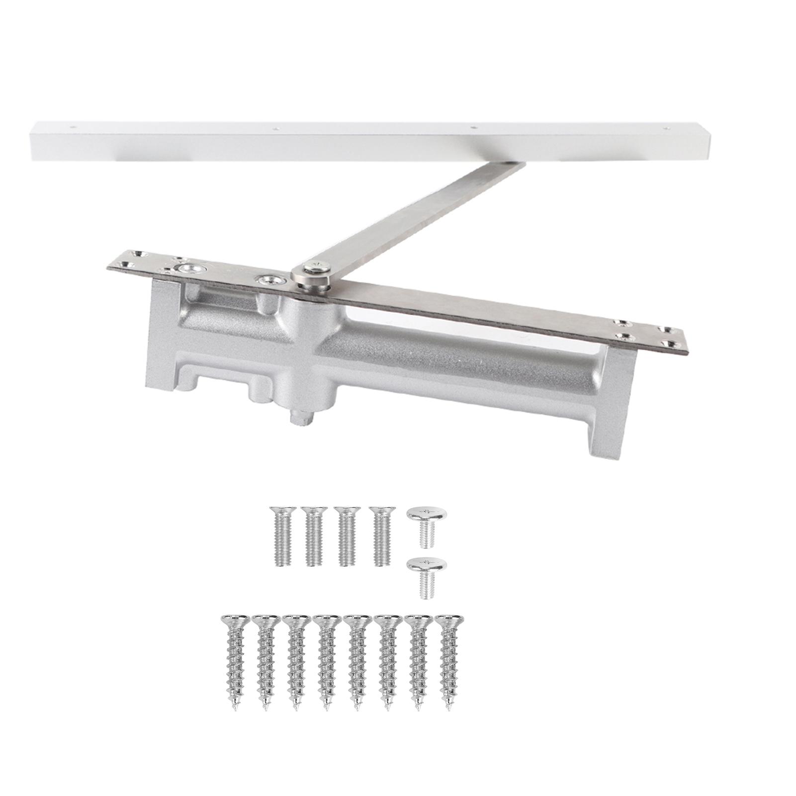 Vestidos Aluminum Automatic Positioning Concealed Hydraulic Buffer Door Closers 80KG Hardware Fittings