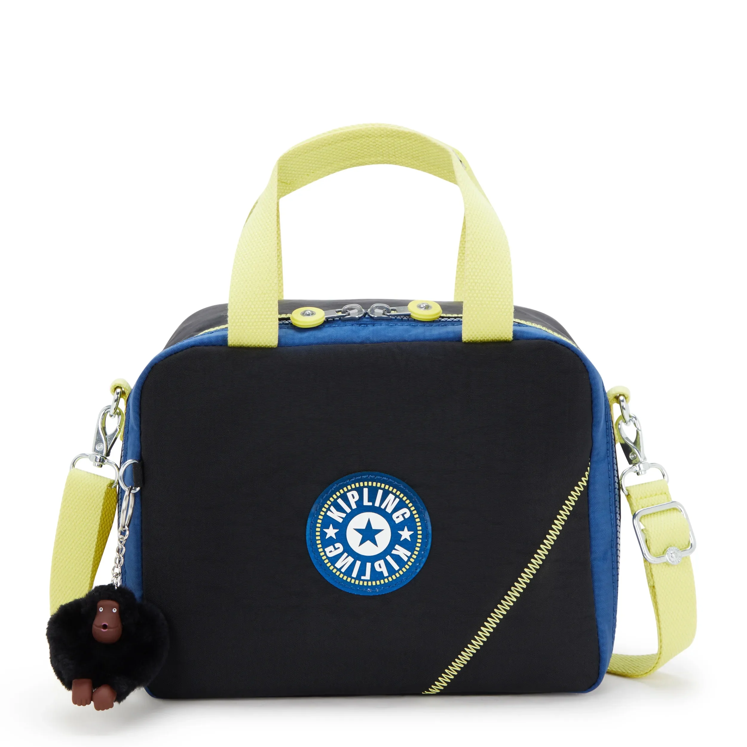 Kipling Pouch Miyo Lets Scuba Mixed Colours Large Woman 56% Recycled Polyamide, 44% Polyamide