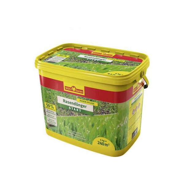 Wolf-Garten 3833035 LH 240 Lawn Starter Fertiliser Strong Roots 250m²