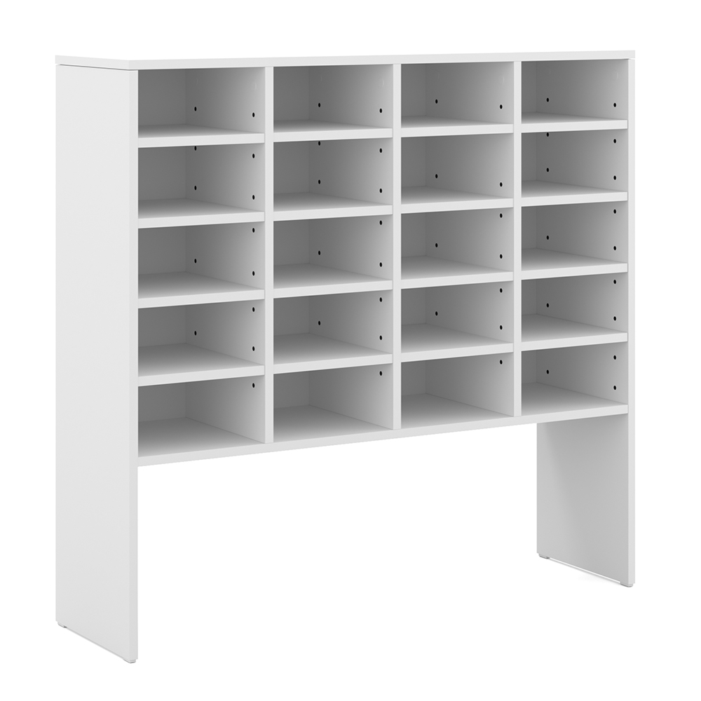 Brayden Studio 20 Pair Shoe Rack brown