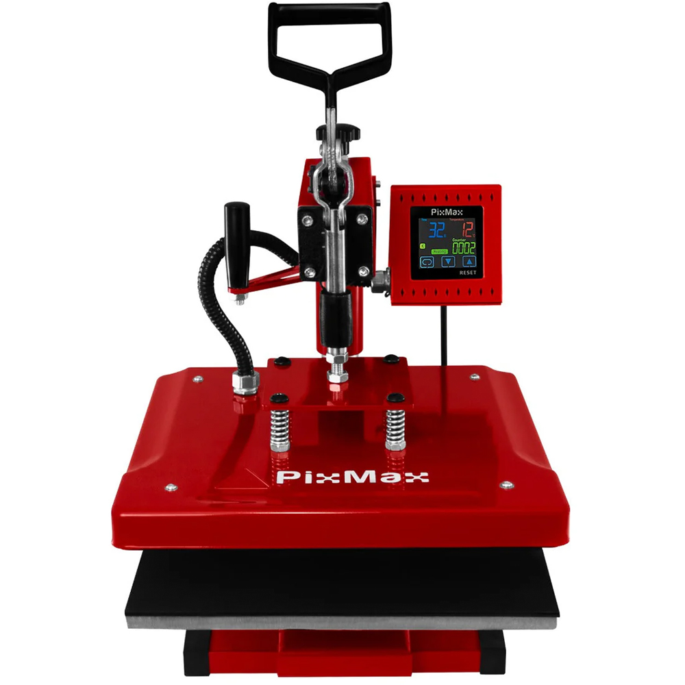 MonsterShop Swing Heat Press 38 x 38cm, Teflon Sheet & Sublimation Paper