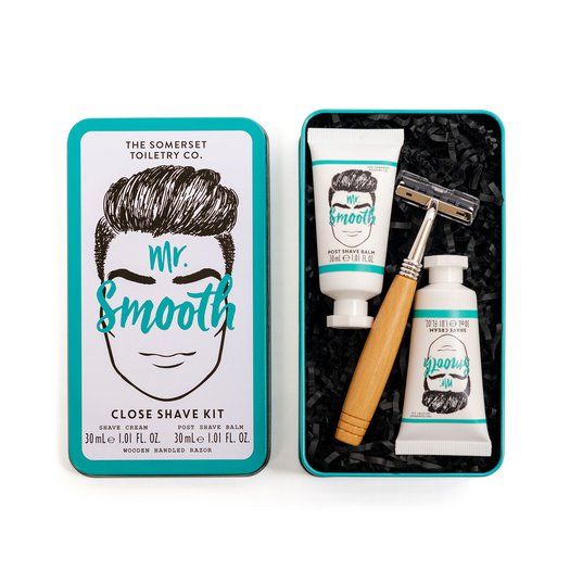 Mr Smooth Mr. Smooth Close Shave Kit in Tin
