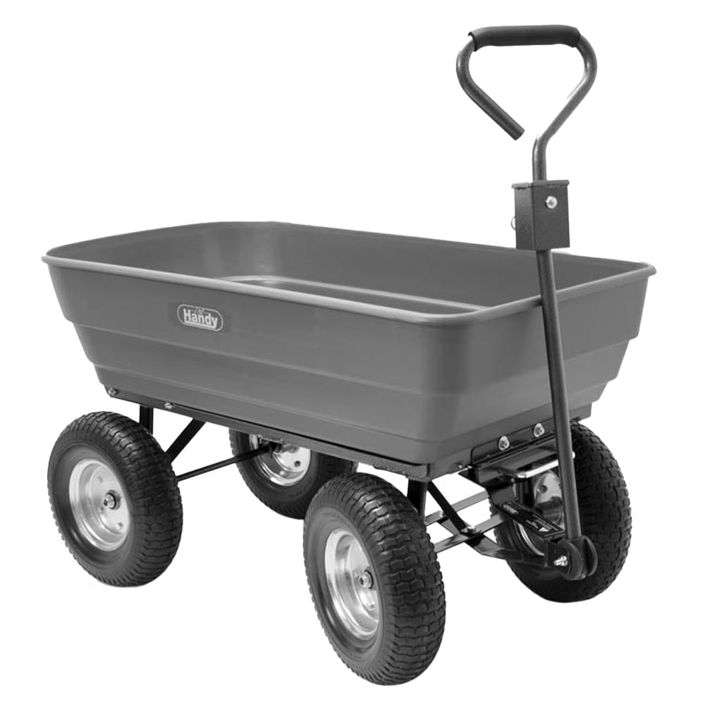 The Handy 200kg (440LB) Poly Body Garden Trolley
