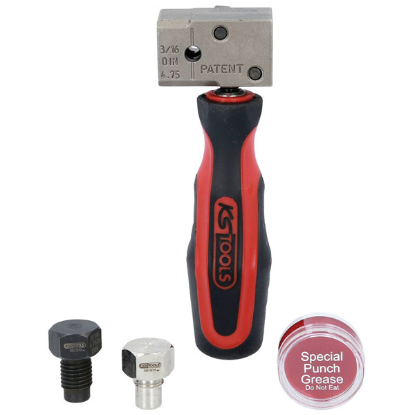 KS Tools Magnetic Measuring Tripod with 3 Joints Reach 280 mm