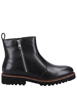 Hush Puppies Grace Womens Ankle Boots Size: 8, Colour: Black