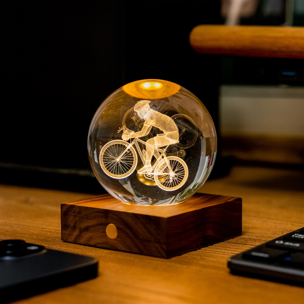 Gingko Electronics Amber Crystal Lights - Sports Collection (The Cyclist)