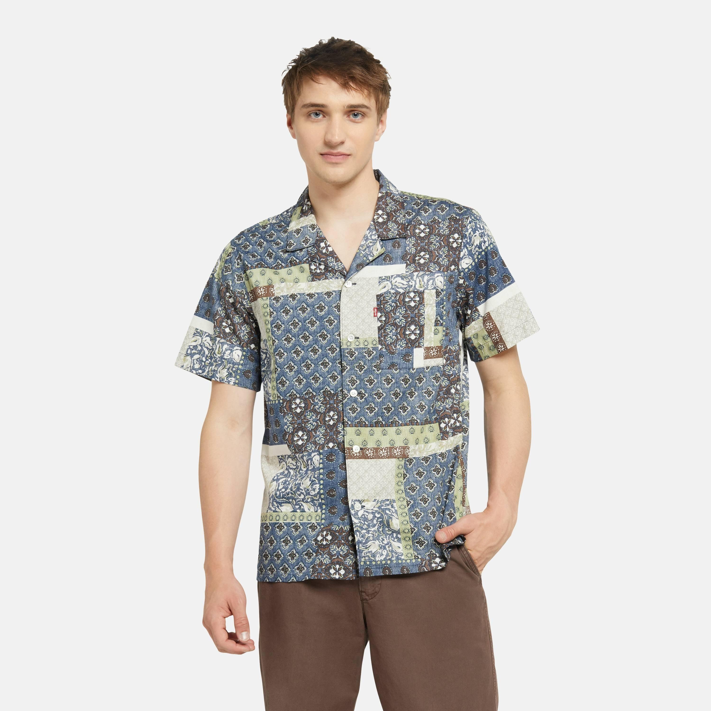 Levis The Sunset Camp Shirt Artschoo - Blue