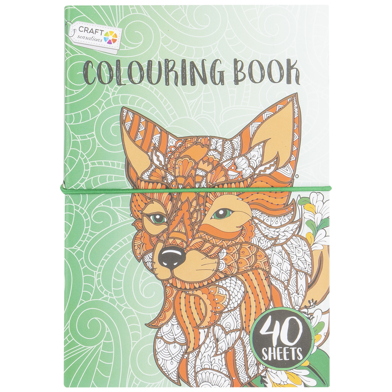 Craft Sensations Adult Colouring Book