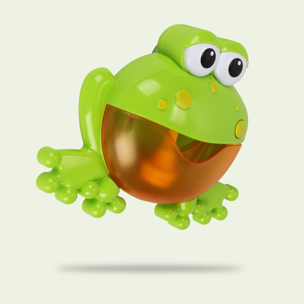 Unbranded Frog Bubble Machine 12 Songs Musical Bubble Maker Children Shower Toy