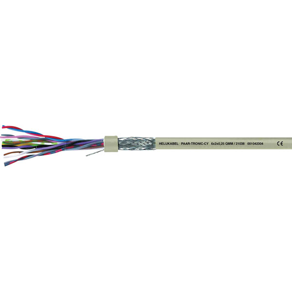 HELUKABEL 18061 LiYY Data Cable 6x0.34 mm² Grey 100m