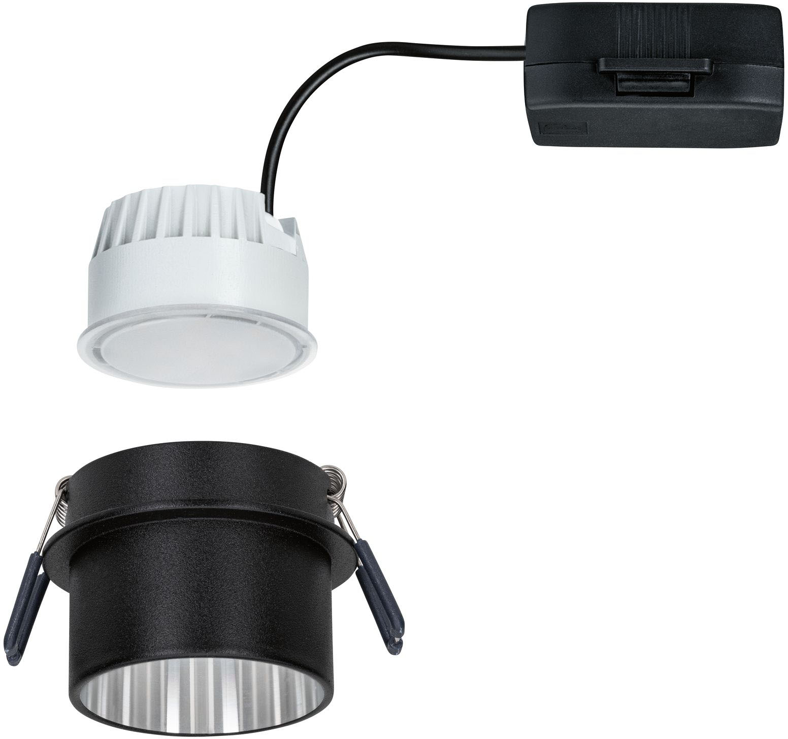 Paulmann 2.45" LED Recessed Lighting Kit black,white