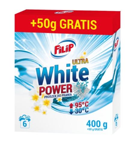 MANADA - HomeCare High-Efficiency Laundry Detergent Powder for Ultra Bright Whites - 450g