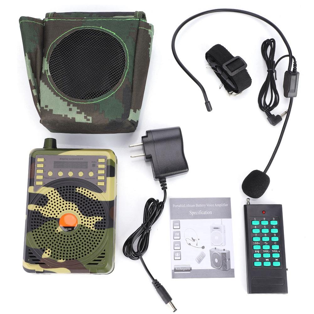 Koogeelife Portable Electronic Bird Caller Hunting Decoy Calls MP3 Speaker Remote Controller Kit