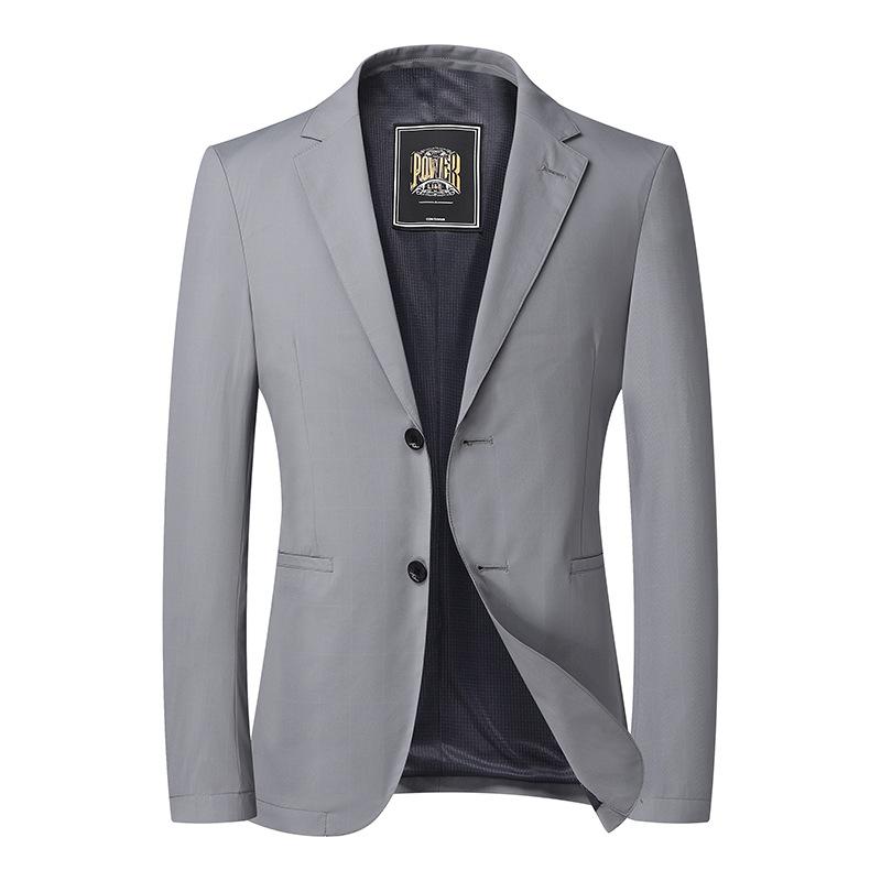 Avant-Garde Men's Suits Spring and Autumn Thin Casual Suits No-iron Slim Small Suits Men's Single Suit Jackets 4XL