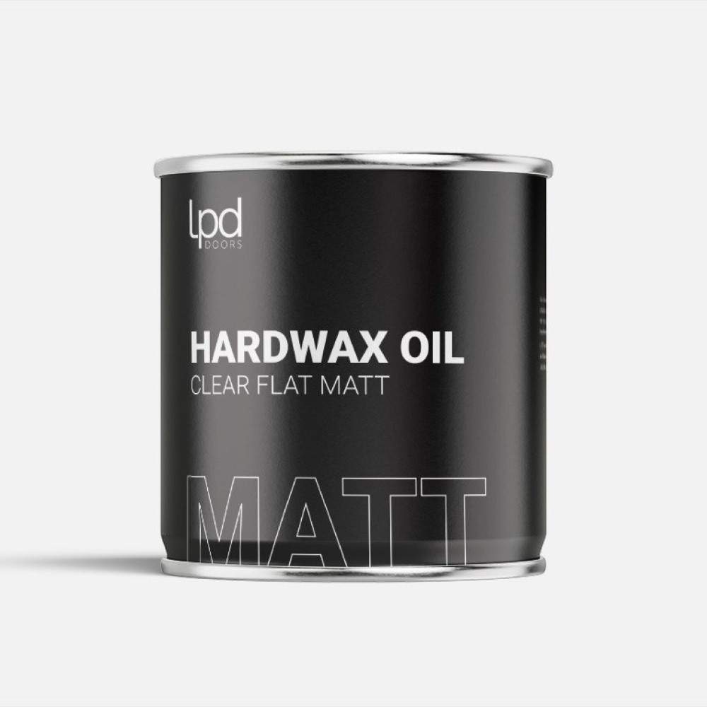 LPD Doors Clear Flat Matt Hardwax Oil for Internal Doors - 2.5l LPD Doors