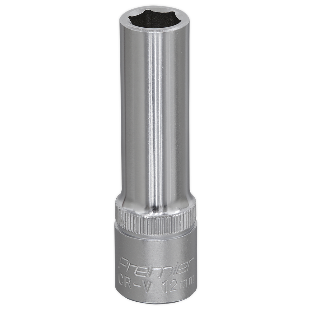 Sealey WallDrive Socket 12MM Deep 1/2" Sq. Drive