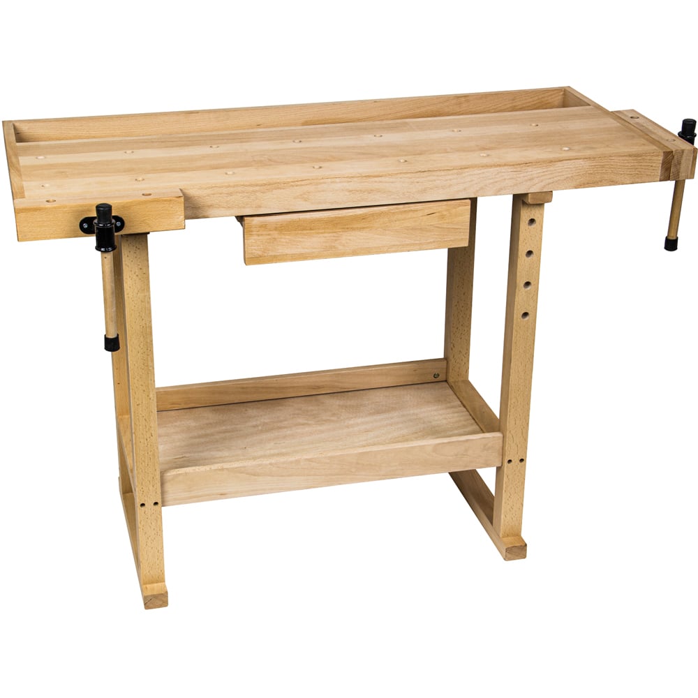 SIP 01443 Beech Wooden Work Bench