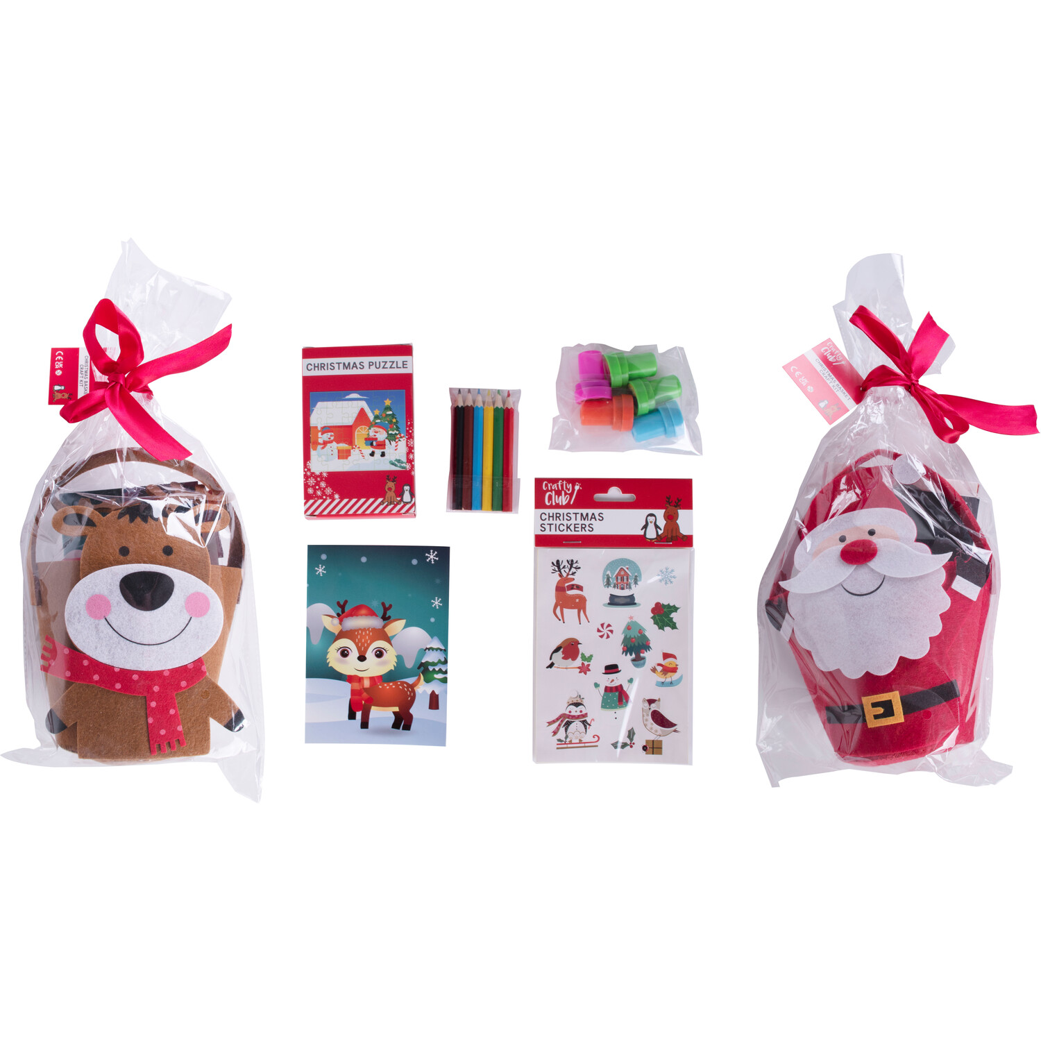 Crafty Club Christmas Basket Craft Kit