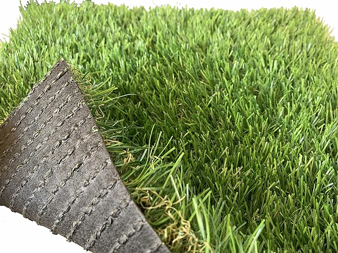 Nessuno Prato sintetico erba finta manto erboso tappeto per giardino Taglia 35mm 1x2,5mt