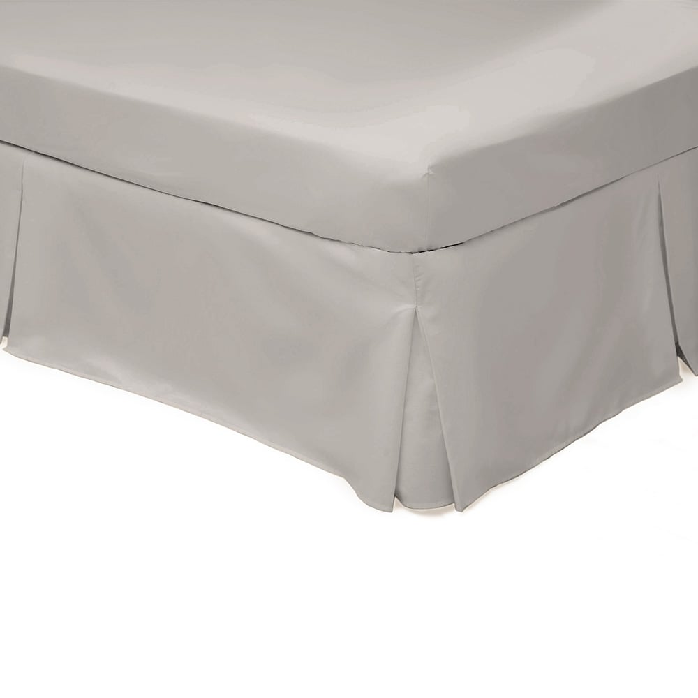 Belledorm Easy Care 200 Thread Count Cotton Polyester Percale Platform Valance|Size: Small Double|ivory