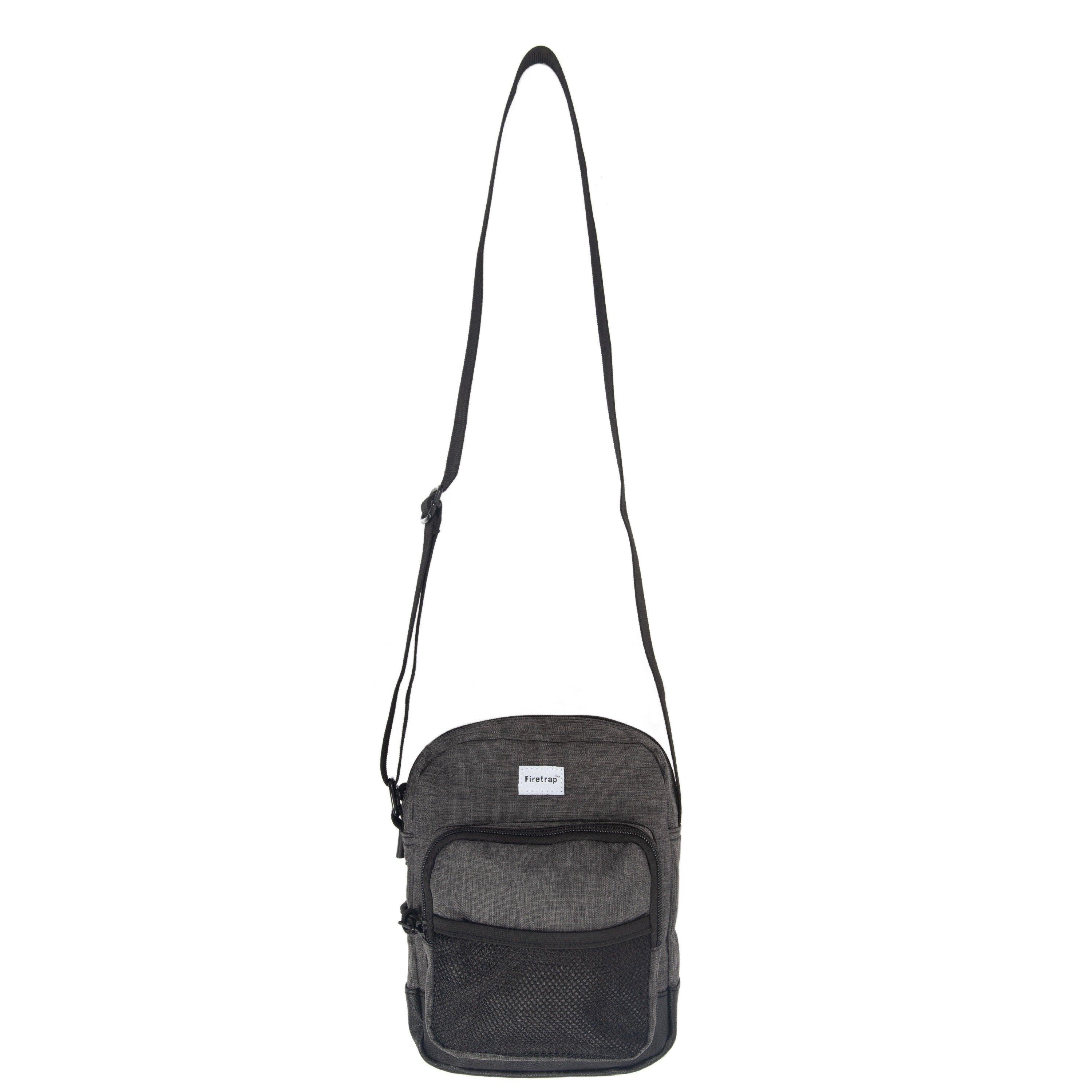 Firetrap Kingdom Cross Body Bag - Grey