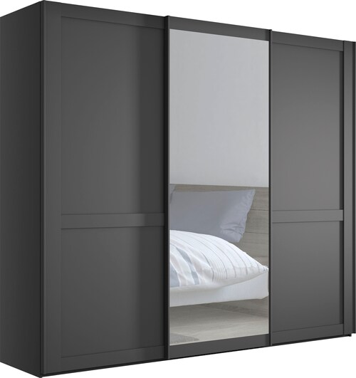 John Lewis & Partners Marlow 250cm Mirrored Sliding Door Wardrobe