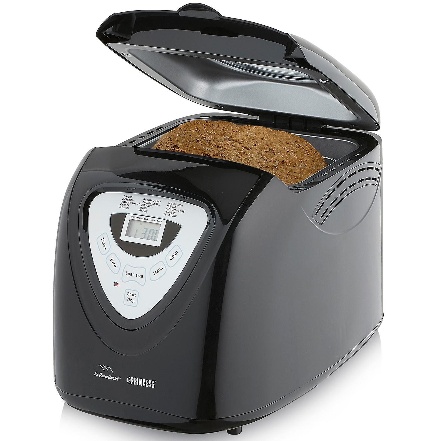 Princess 152009 Wake Up Breadmaker - Black, Black