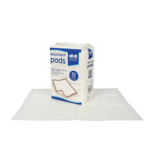Medium Disposable Incontinence Bed Pads - 45cm x 60cm - 150x Waterproof Absorbent Mattress Wetting Protector Sheets