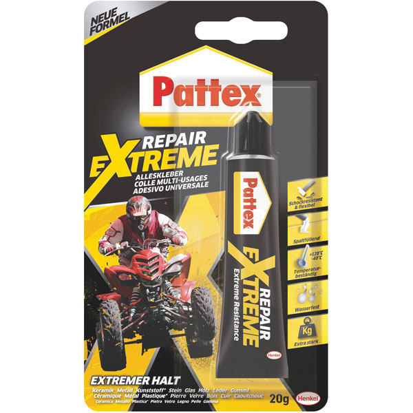 Pattex PRXG2 Repair Extreme PVC Glue 20g: Strong Water-resistant Bond