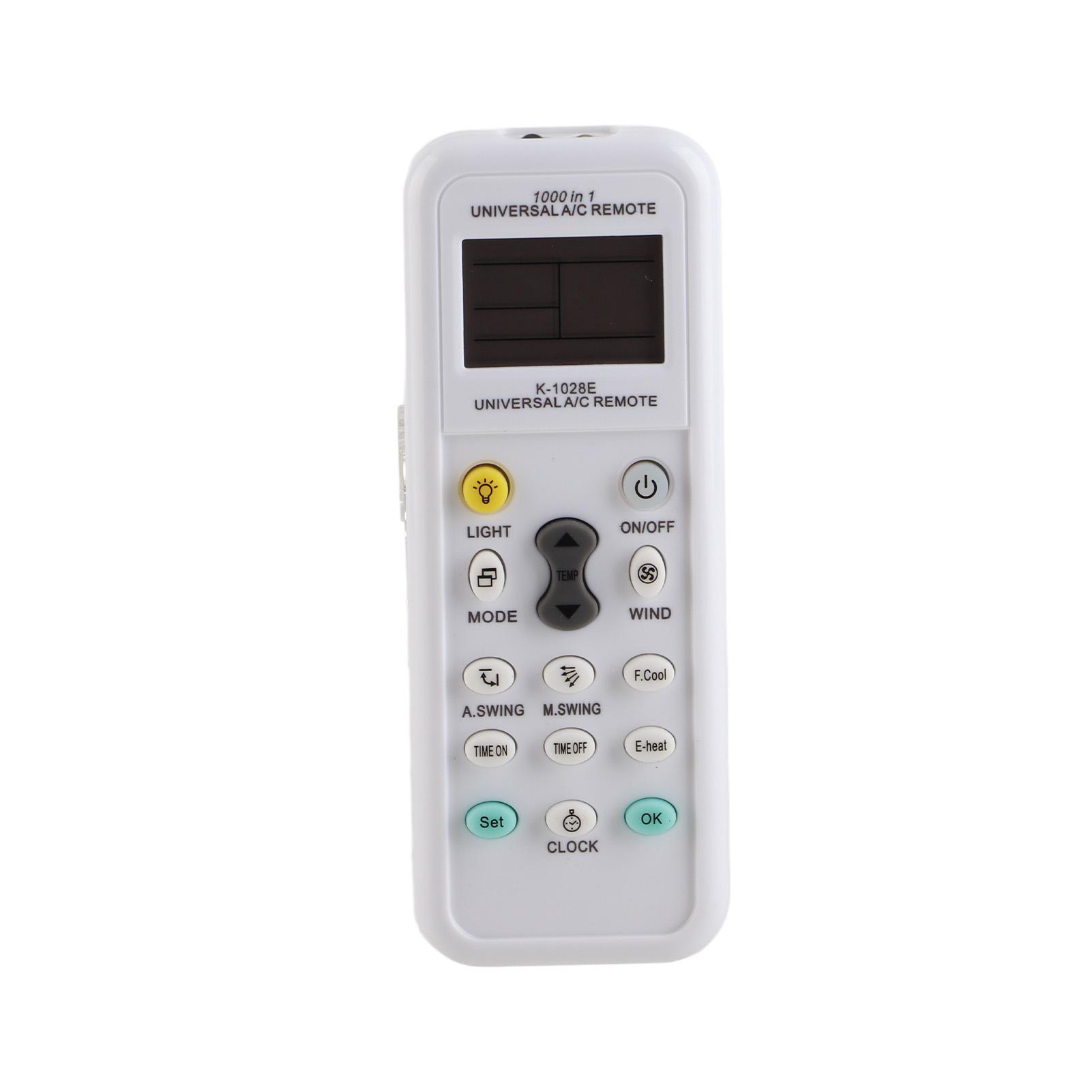 DIYelecs Air Conditioner Remote Control Sensitive Easy Access Replacement AC Remote Control White AC Remote