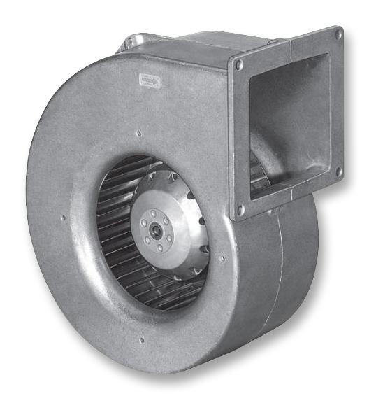EBM-PAPST G2E140 Series Centrifugal Fan, 230 V ac, 485m³/h, AC Operation, 247 x 226 x 130mm