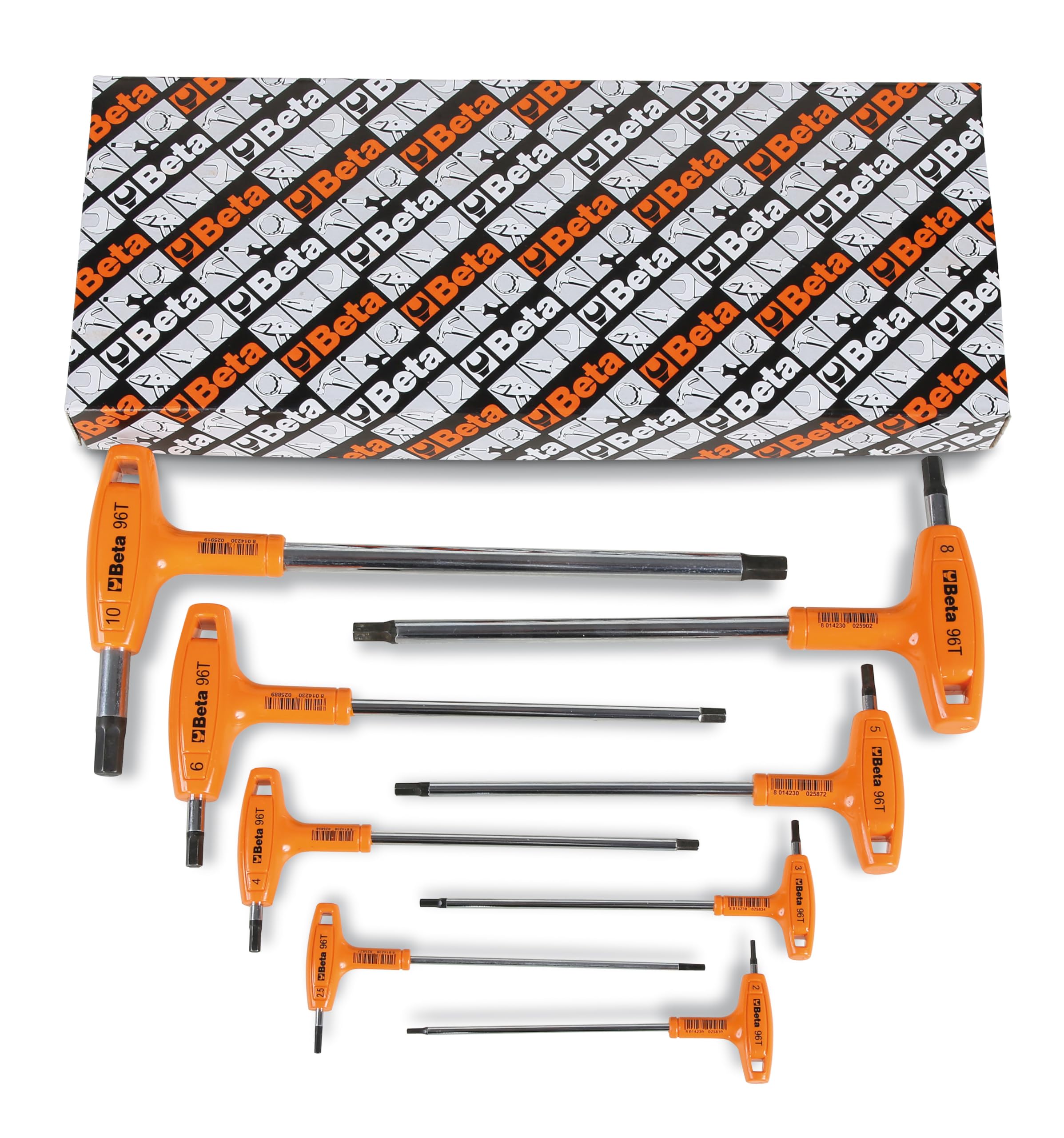 Beta Set Of 8 T-handle Wrenches For Men For Men