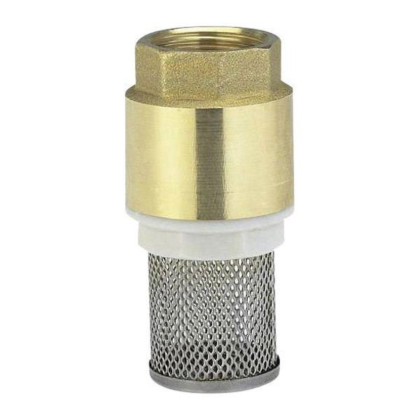 Gardena 07220-20 Foot Valve Brass 26.5mm G3/4 Stainless Steel Strainer