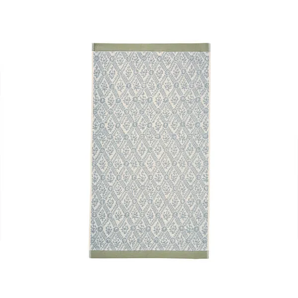 English Heritage St John's Trellis Hand Towel Silver