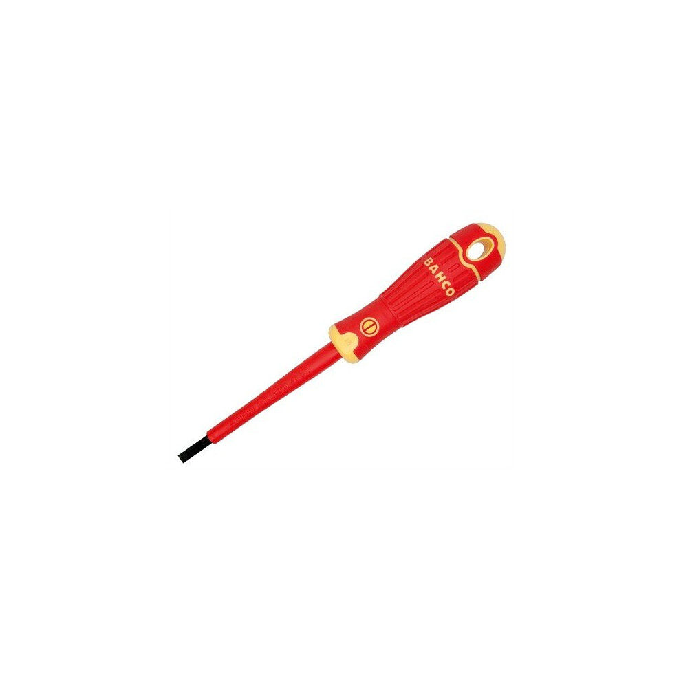 BAHCOFIT Insulated Screwdriver Slotted Tip 10.0 x 200mm