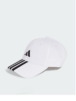 Adidas 3-Stripes Baseball Cap - Black Mens