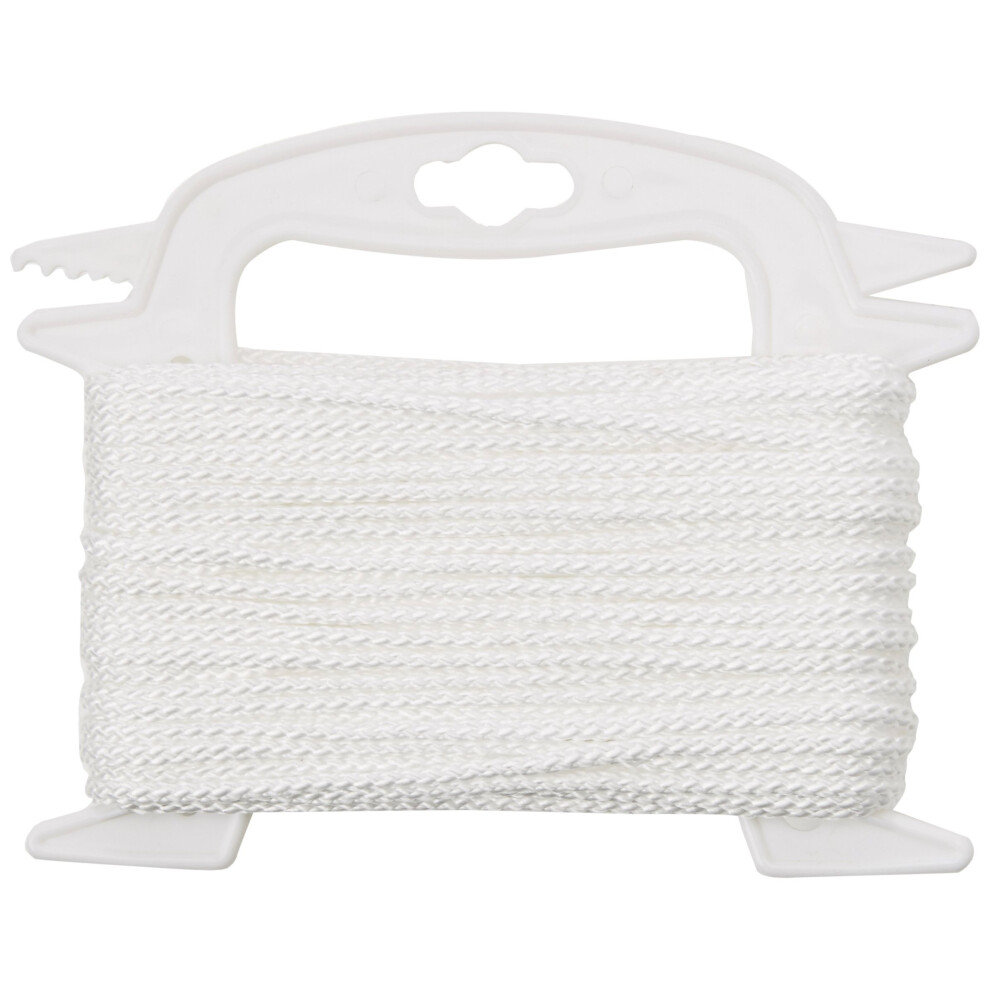 Faithfull FAIRW4020H White Multi Function Rope 4mm x 20m
