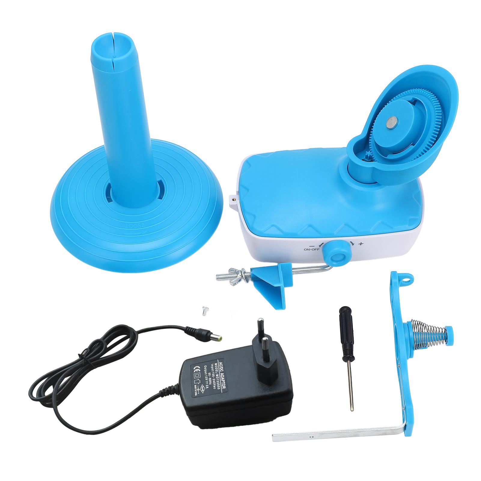 GoolRC Electric Yarn Winder Automatic Rotation Adjustable Speed Large Storage Capacity Low Noise Yarn Ball EU PLUG