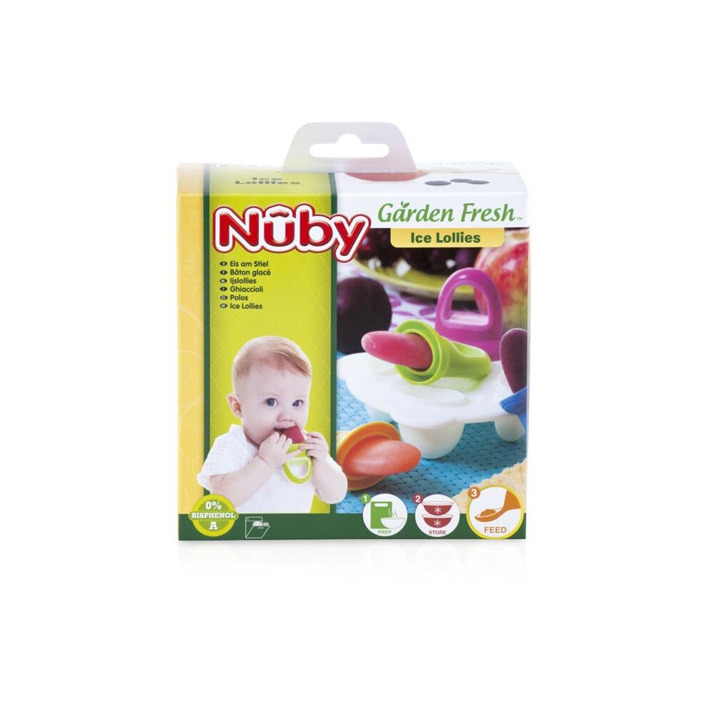 Nuby Fruitsicles Ice Pop Tray