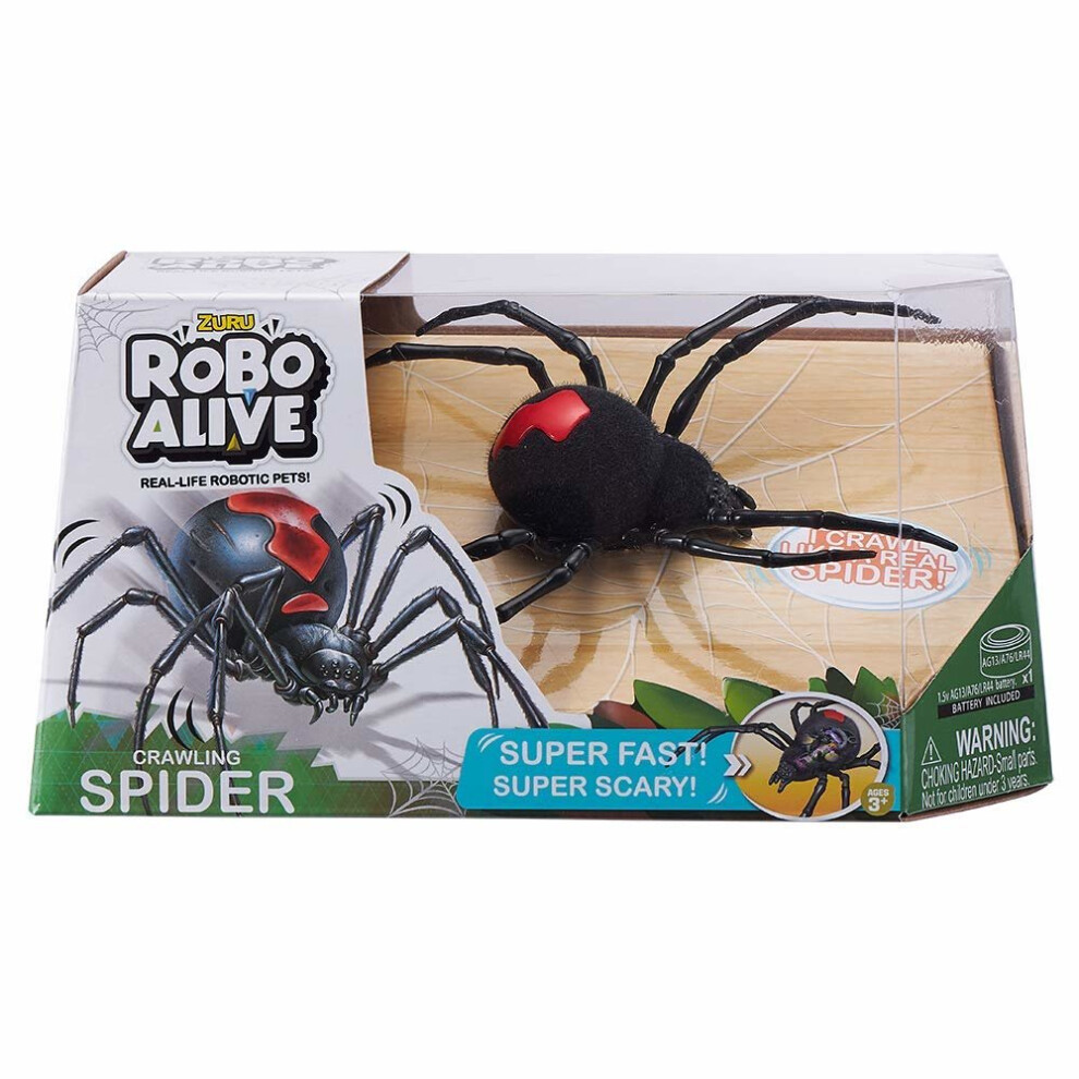 Zuru Robo Alive Creepy Spider and Cockroach Twin Pack