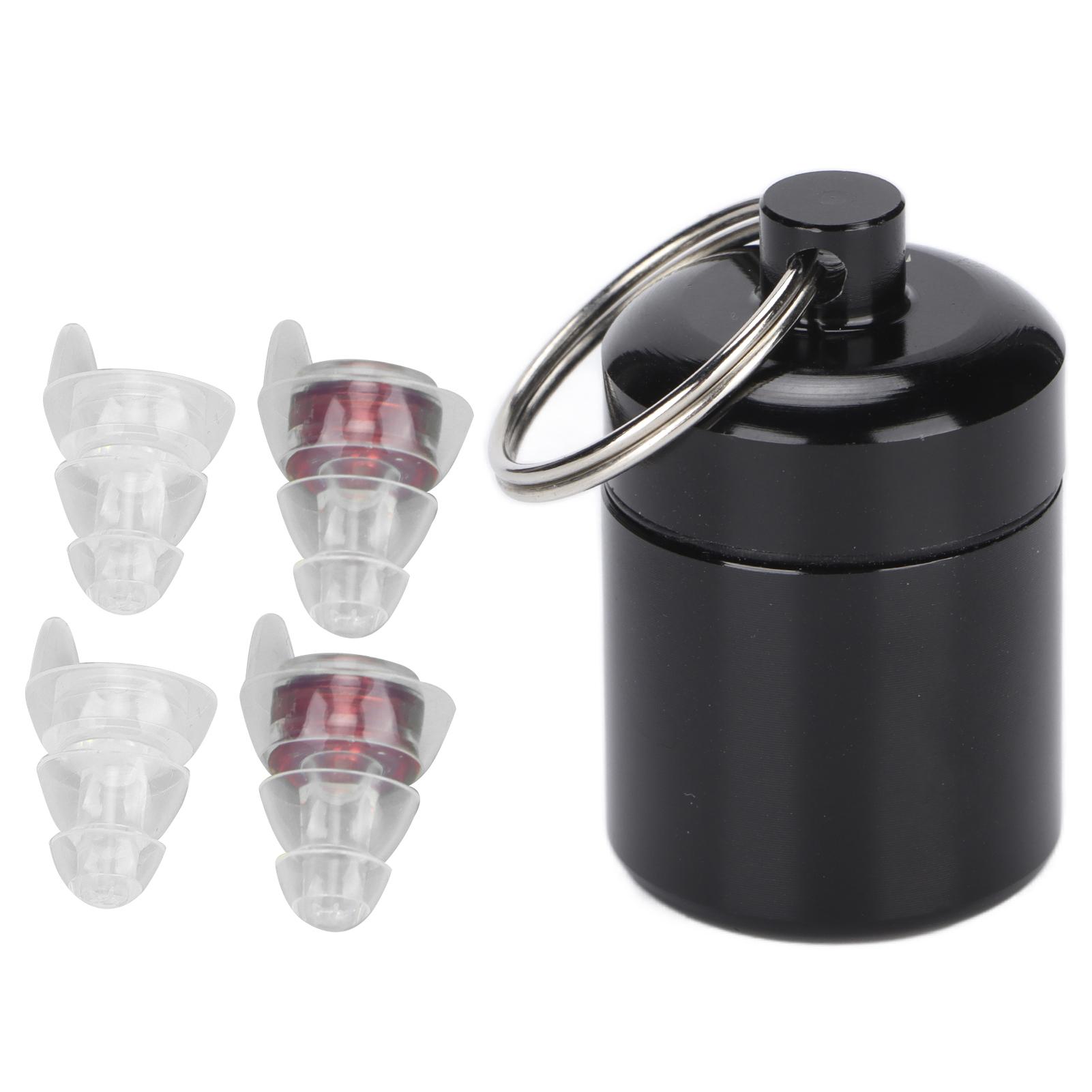 Beautyyy Ear Plug Noise Reduction Soft Reusable Hearing Protection Tools for Music Performances Water Sports